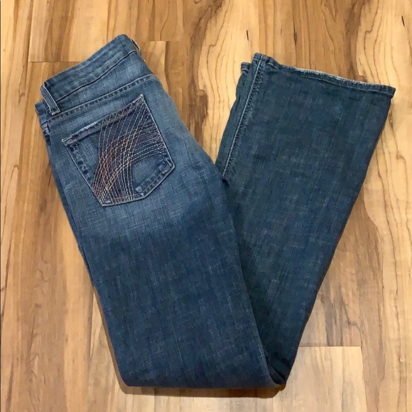 7 For All Mankind Denim - 7 For All Mankind Lily Bangkok Bootcut Jeans